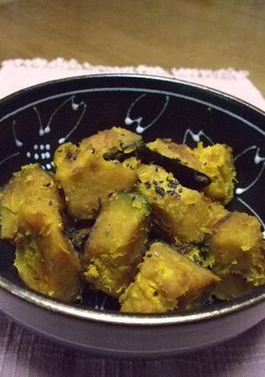 βカロチンＵＰ↑かぼちゃの炒め煮-レシピのメイン写真