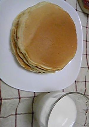もちもちしっとり★ホットケーキ-レシピのメイン写真