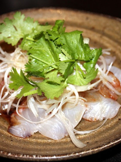 中華風☆鯛のお刺身-レシピのメイン写真