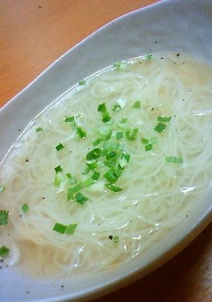 残ったそうめんで☆あったかヘルシー-レシピのメイン写真