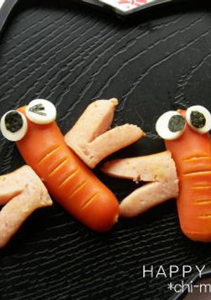 ウインナー飾り切り★とんぼ★キャラ弁-レシピのメイン写真