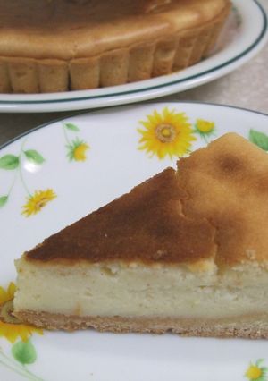 私のベイクドチーズケーキ-レシピのメイン写真