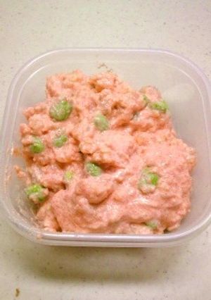 デパチカ風♪明太子と枝豆の和風ポテサラ-レシピのメイン写真