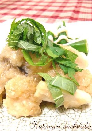 鶏肉とエリンギのみぞれ煮-レシピのメイン写真