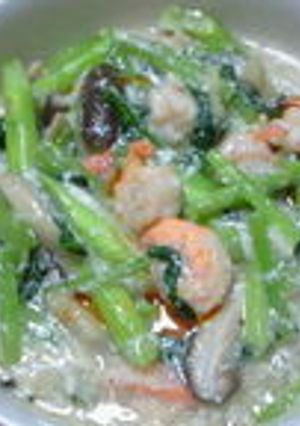 海老と野菜の卵白あんかけ-レシピのメイン写真