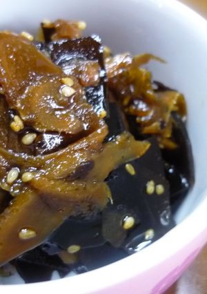 新しょうがと昆布の佃煮-レシピのメイン写真