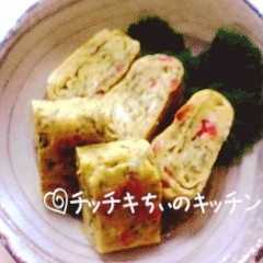 รูปของ お弁当に✿浪花な卵焼き