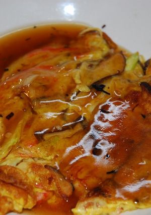 かに玉風サラダフレーク玉v-レシピのメイン写真
