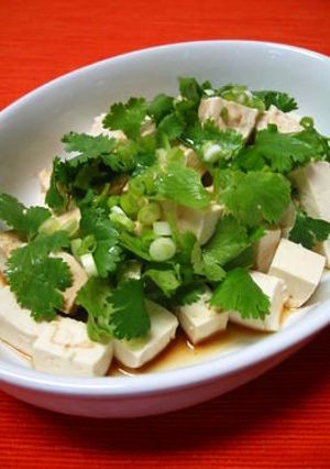 豆腐と香草の中華サラダ-レシピのメイン写真