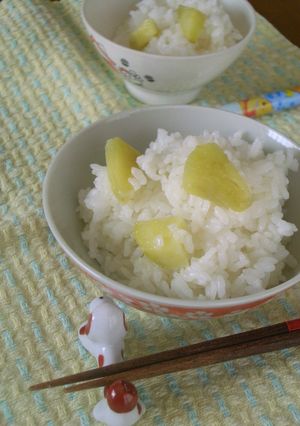 おいしいな☆さつまいもごはん-レシピのメイン写真