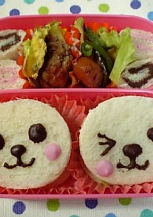 Qoo弁当(サンドイッチ)-レシピのメイン写真