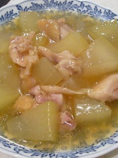 鶏肉と冬瓜のあんかけ煮-レシピのメイン写真