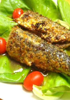 サンマの香草パン粉焼き-レシピのメイン写真