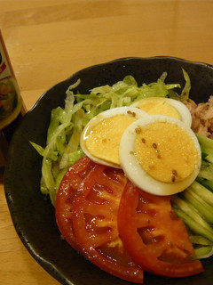 柚子こしょうサラダそうめん-レシピのメイン写真