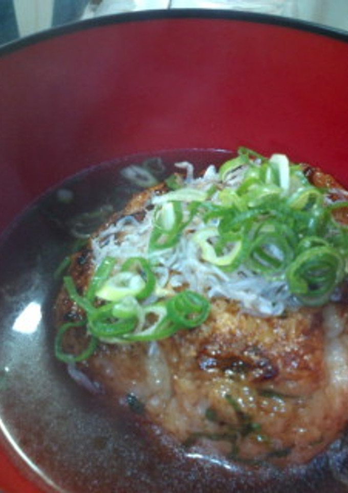 焼おにぎりのお茶漬け風-レシピのメイン写真
