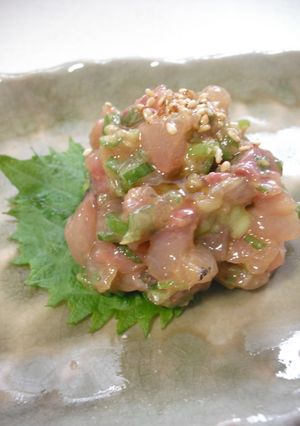 鯵のなめろう-レシピのメイン写真