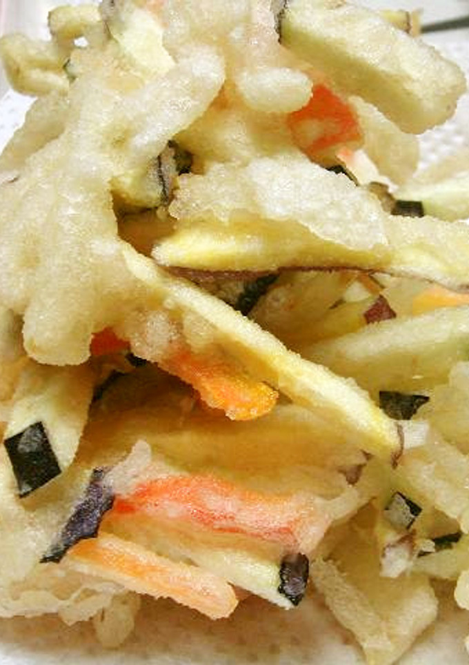 残り野菜の掻揚げ-レシピのメイン写真
