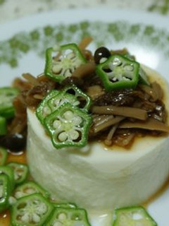 きのこ煮の豆腐のせ-レシピのメイン写真