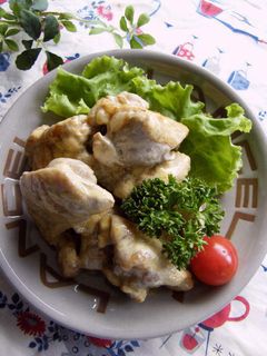 鶏肉の梅マヨネーズ炒め-レシピのメイン写真