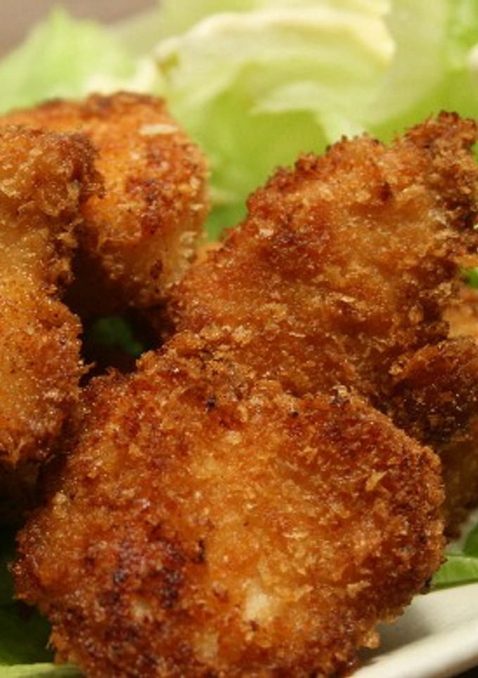 鶏むね肉の辛子マヨ風味カツ-レシピのメイン写真