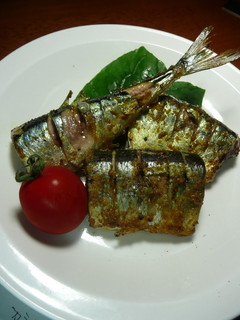 簡単!さんまの塩焼き♨カレー味-レシピのメイン写真