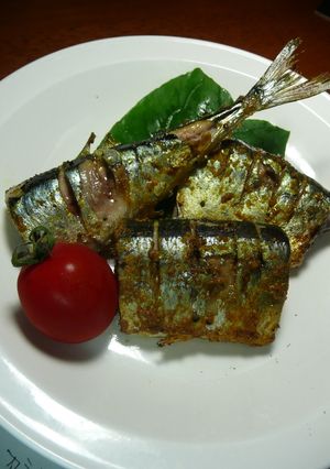 簡単！さんまの塩焼き♨カレー味-レシピのメイン写真