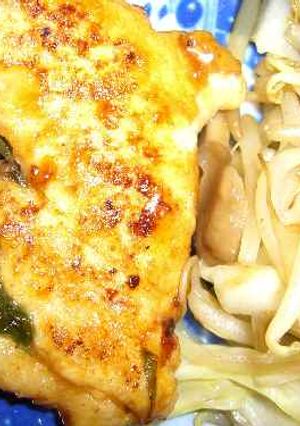 鶏のササミのはさみ焼き-レシピのメイン写真