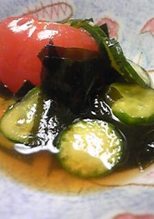 レンジで簡単！三杯酢-レシピのメイン写真