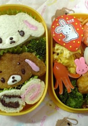 シュガーバニーズ弁当（サンドイッチ）-レシピのメイン写真