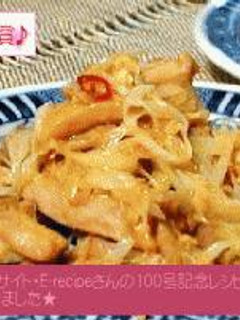 ■長ねぎたっぷり&鶏肉の炒め物-レシピのメイン写真