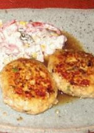 ダイエットの味方　豆腐ハンバーグ照焼きソース-レシピのメイン写真