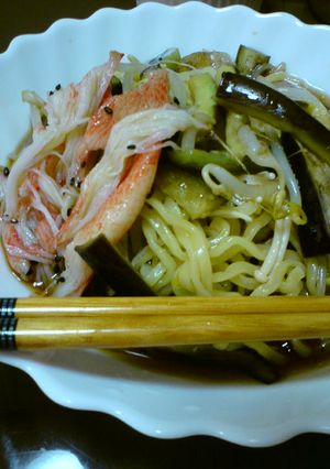 ささっと野菜冷やし中華-レシピのメイン写真