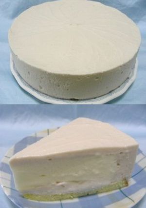 シャンパンとラズベリーのムースケーキ-レシピのメイン写真