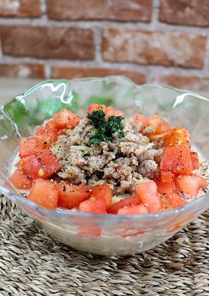 トマトたっぷり♡冷やしトマト担々麺-レシピのメイン写真