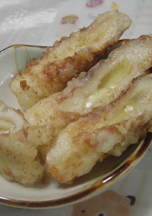ちくわ★チーズ入り天ぷら♪-レシピのメイン写真