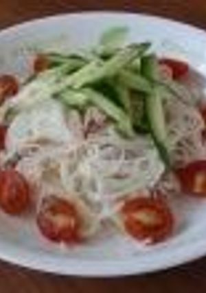 簡単☆サラダ素麺-レシピのメイン写真