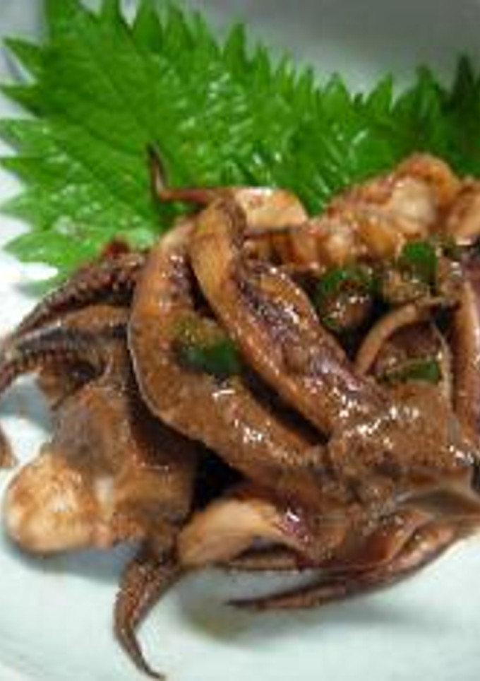 ゲソのわた焼き-レシピのメイン写真