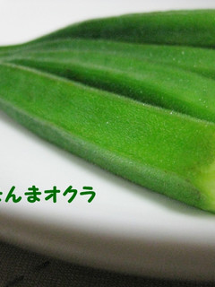 そのまんまオクラ♪-レシピのメイン写真