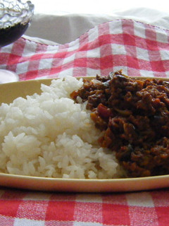 ♡ひき肉となすとトマトのカフェ風カレー♡-レシピのメイン写真