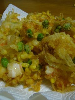 海老&枝豆&コーンのかき揚げ-レシピのメイン写真