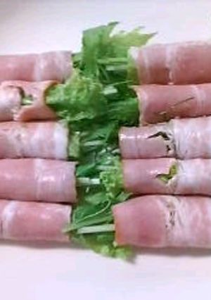 簡単*オシャレなベーコンの野菜巻き♪-レシピのメイン写真
