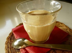 敬老の日に☆アガーを使ったほうじ茶プリン-レシピのメイン写真