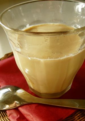 敬老の日に☆アガーを使ったほうじ茶プリン-レシピのメイン写真