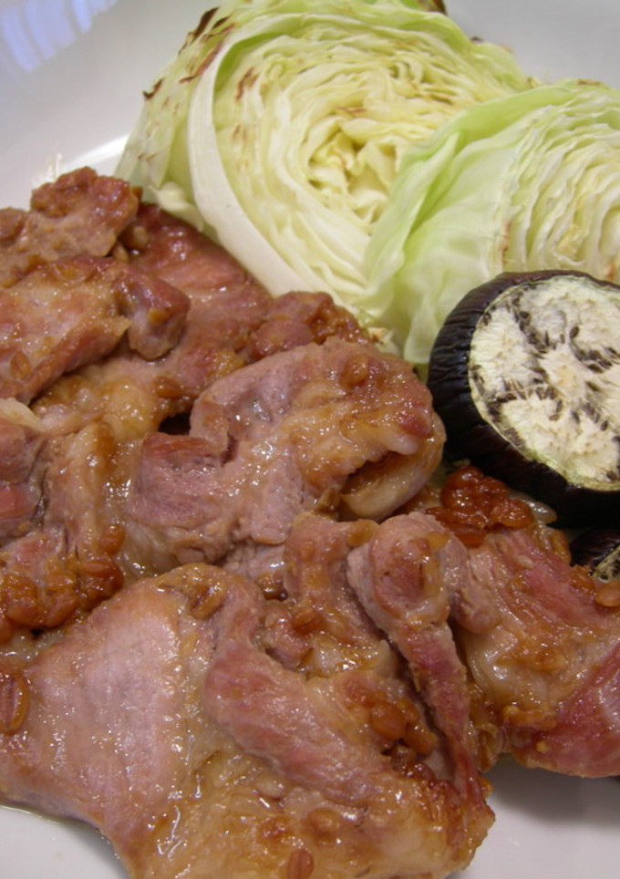 簡単スピーディー☆豚肉のもろみ焼き-レシピのメイン写真
