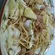 ツナとキャベツのパスタ