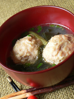 みょうが香る鶏だんご汁…♬-レシピのメイン写真