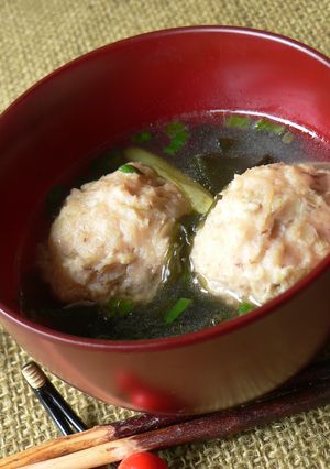みょうが香る鶏だんご汁…♬-レシピのメイン写真