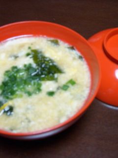 高野豆腐のふわふわ卵とじお吸い物-レシピのメイン写真