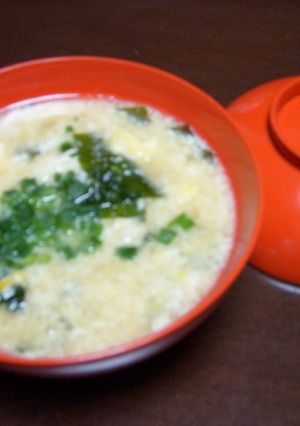 高野豆腐のふわふわ卵とじお吸い物-レシピのメイン写真