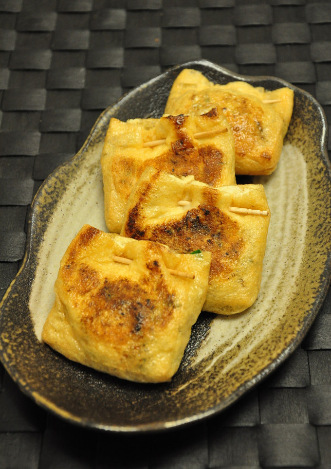 油揚げの納豆しそねぎチーズ挟み焼き-レシピのメイン写真